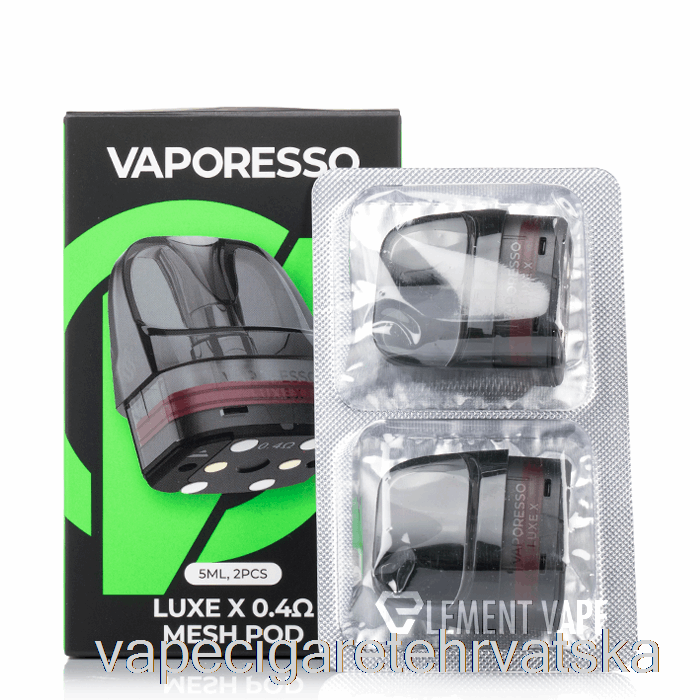 Vape Hrvatska Vaporesso Luxe X Zamjenski Pods 0.4ohm Luxe X Pods